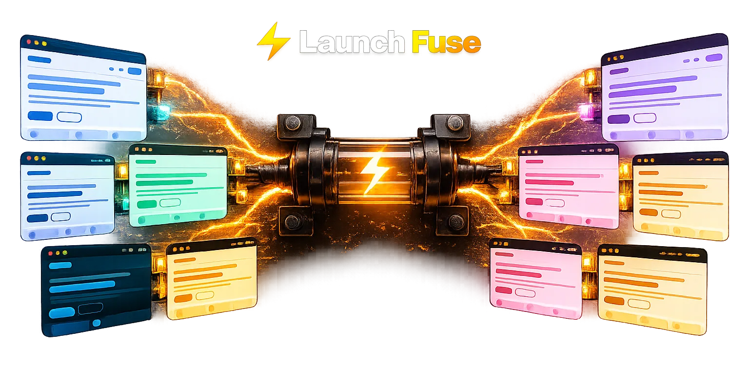 LaunchFuse — websites built at the speed of thought
